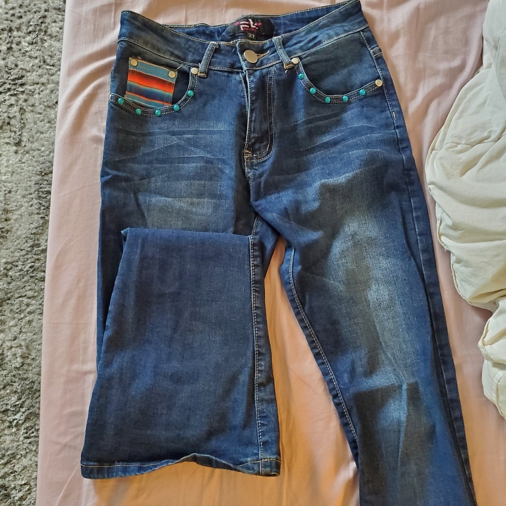Fallon Taylor fashion Flare jeans